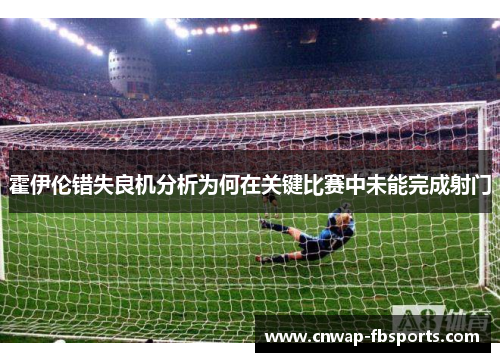 霍伊伦错失良机分析为何在关键比赛中未能完成射门
