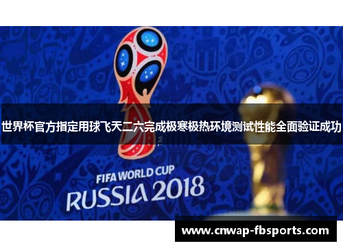 世界杯官方指定用球飞天二六完成极寒极热环境测试性能全面验证成功 世界杯官方指定用球飞天二六完成极寒极热环境测试性能全面验证成功